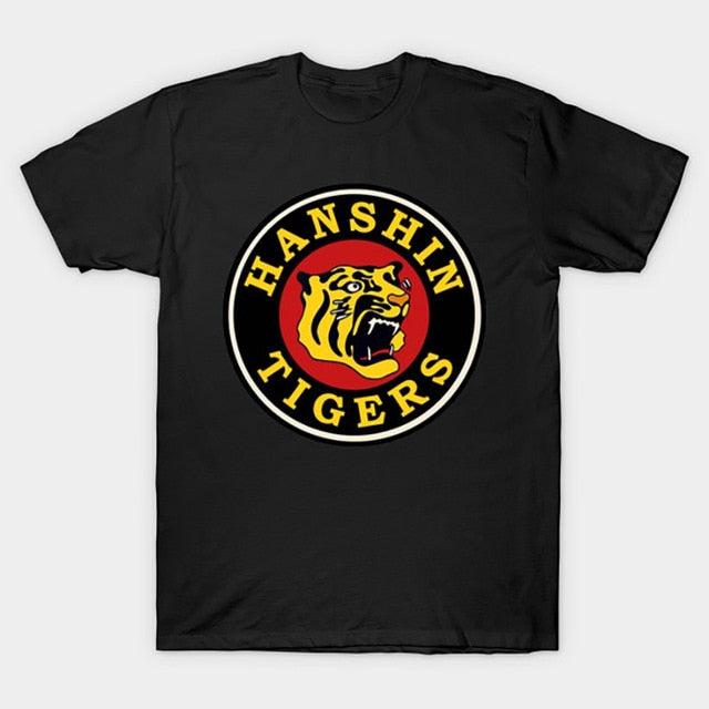 Hanshin Tigers - Npb Retro Logo T - Shirt Hanshin Tigers T