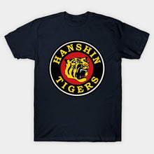 Load image into Gallery viewer, Hanshin Tigers - Npb Retro Logo T - Shirt Hanshin Tigers T Shirt Japan Japanese Japanese Baseball League Yomiuri Giants