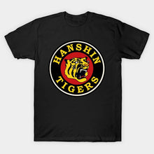 Load image into Gallery viewer, Hanshin Tigers - Npb Retro Logo T - Shirt Hanshin Tigers T Shirt Japan Japanese Japanese Baseball League Yomiuri Giants
